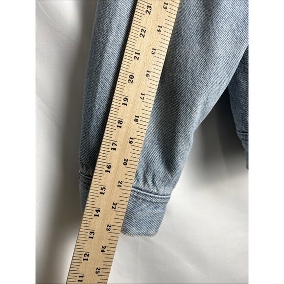 Vintage Lee Denim Jacket Storm Rider Corduroy Collar Made In USA SIZE XL - Picture 5 of 16